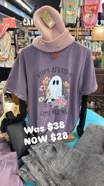 Who's Afraid of Little Old Me Tee | Wine