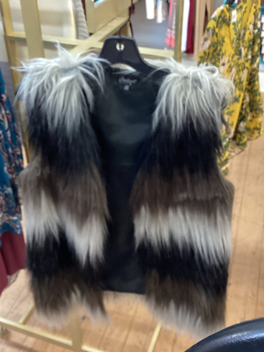 DF remix fur vest Onesize