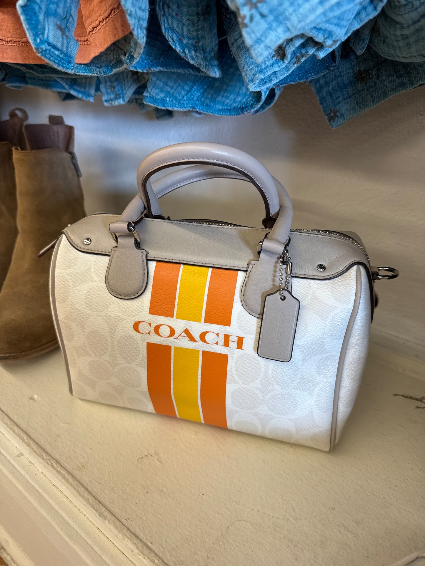 SE - Coach Varsity Stripe Bag