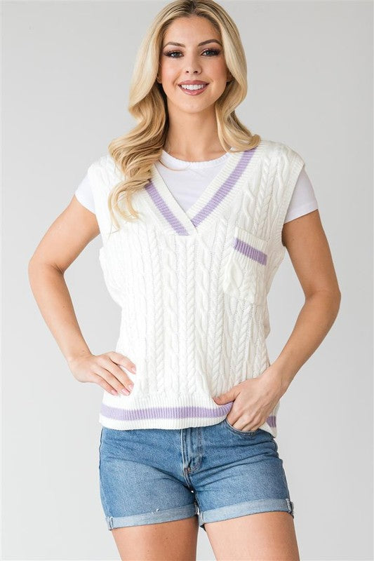 Power Girl Sweater Vest