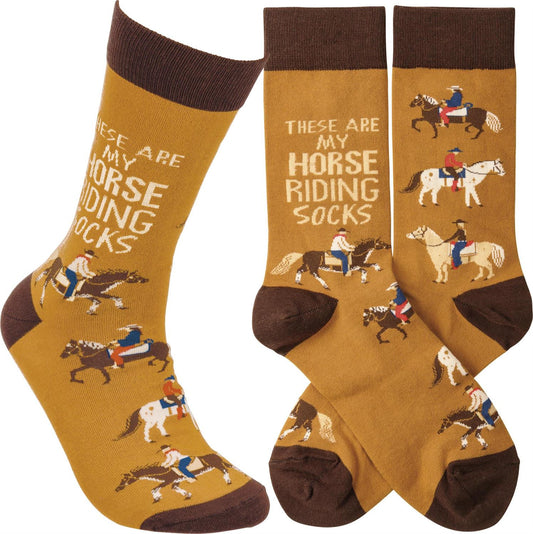 These are my Horse Riding Socks