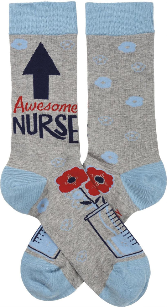 Awesome Nurse Socks