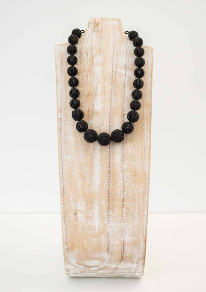 The Olivia Necklace- Black