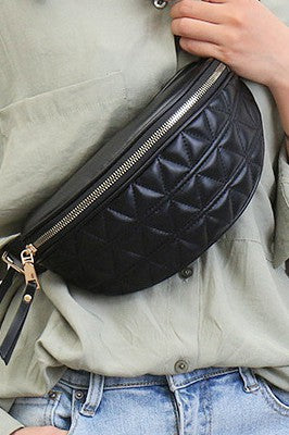Vegan Leather Waist Bag