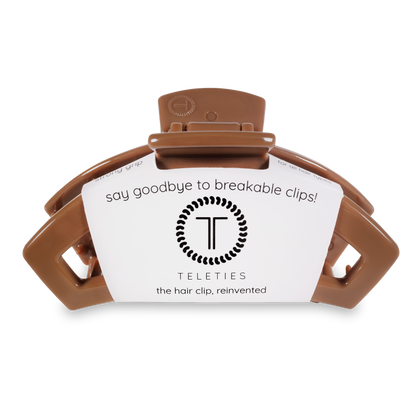 Open Caramel Large Hair Clip