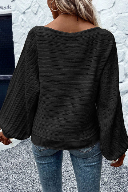 Speak Now Sweater- Black
