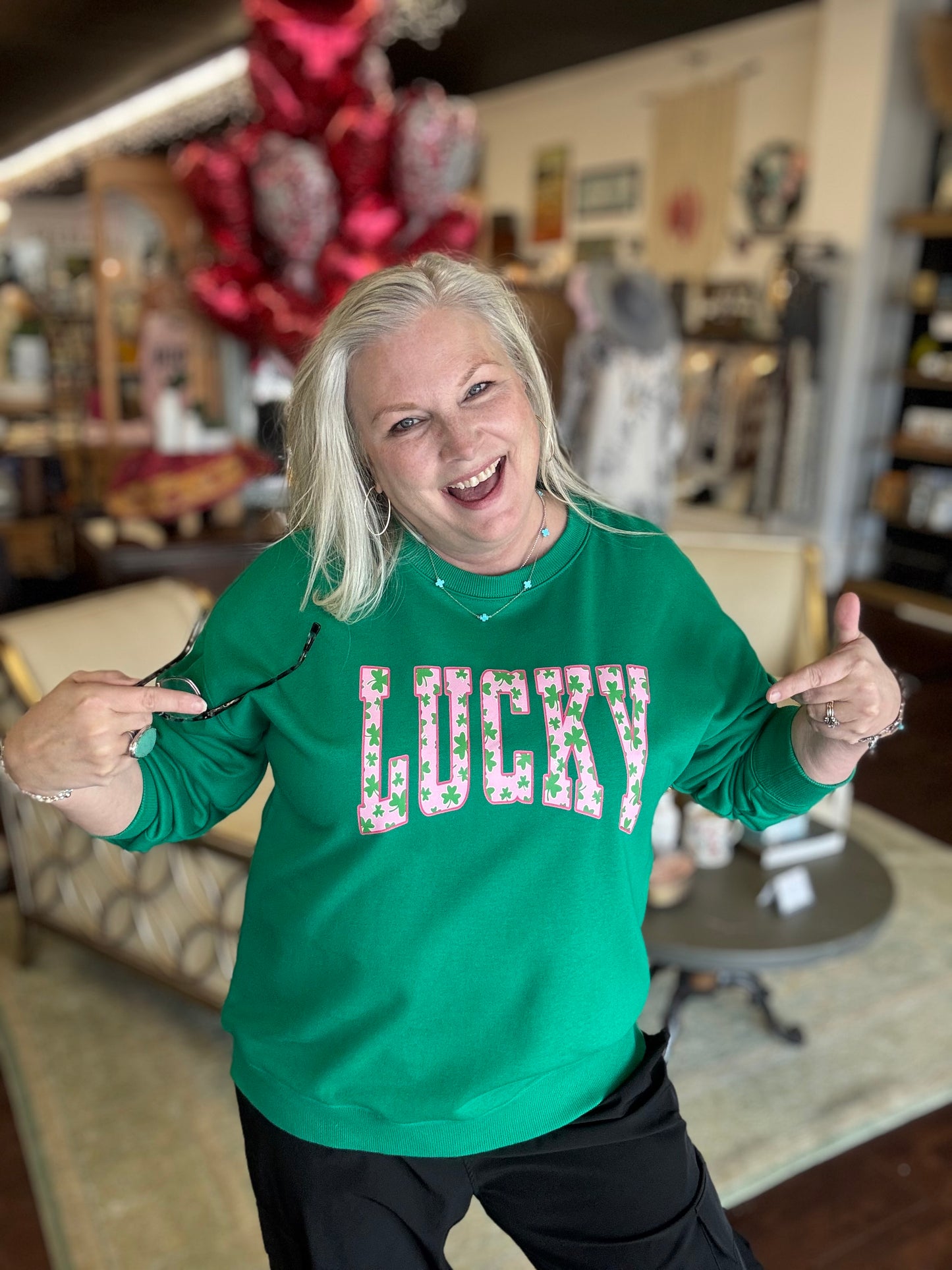 Feeling Lucky Pullover