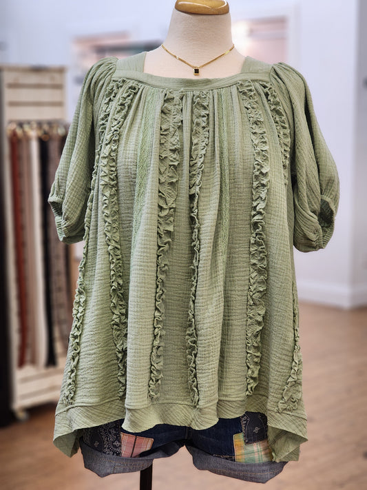 Sage Sway Away Top