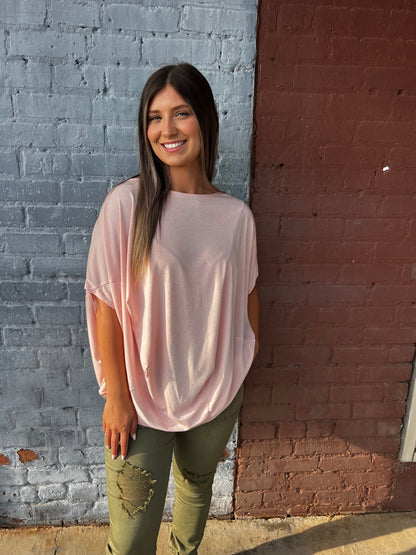 Not So Basic Chic Tee | Blush