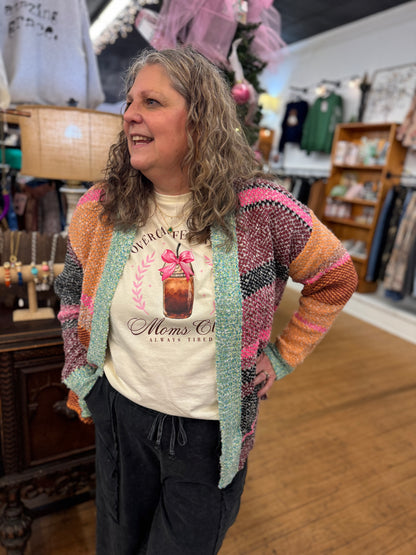 Sunset Ridge Striped Cardigan
