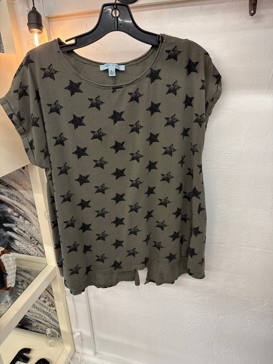 WP - Army green Star Top | large