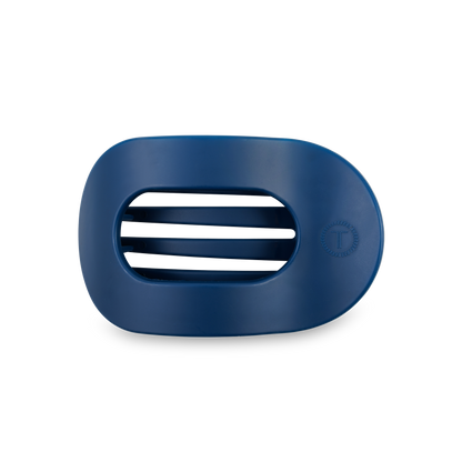 Midnight Rain Medium Flat Round Hair Clip