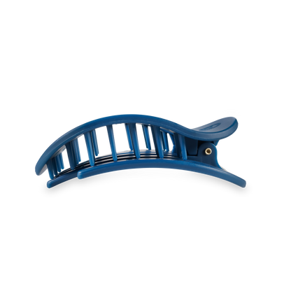 Midnight Rain Medium Flat Round Hair Clip