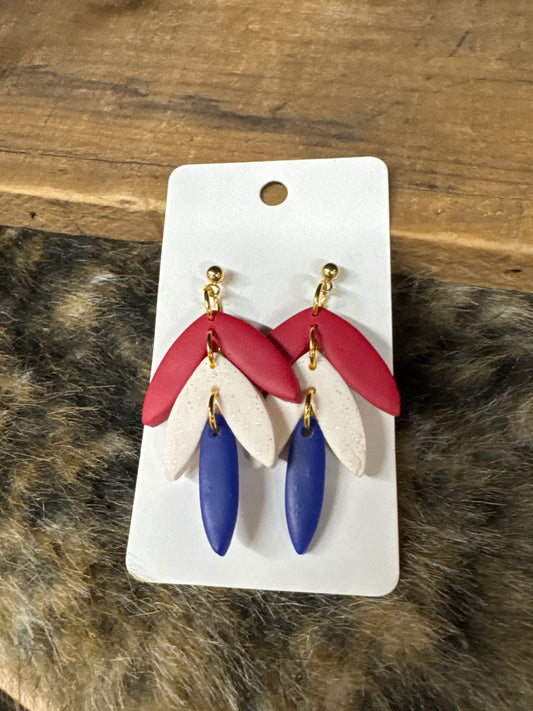 Jee’s Patriotic Earrings