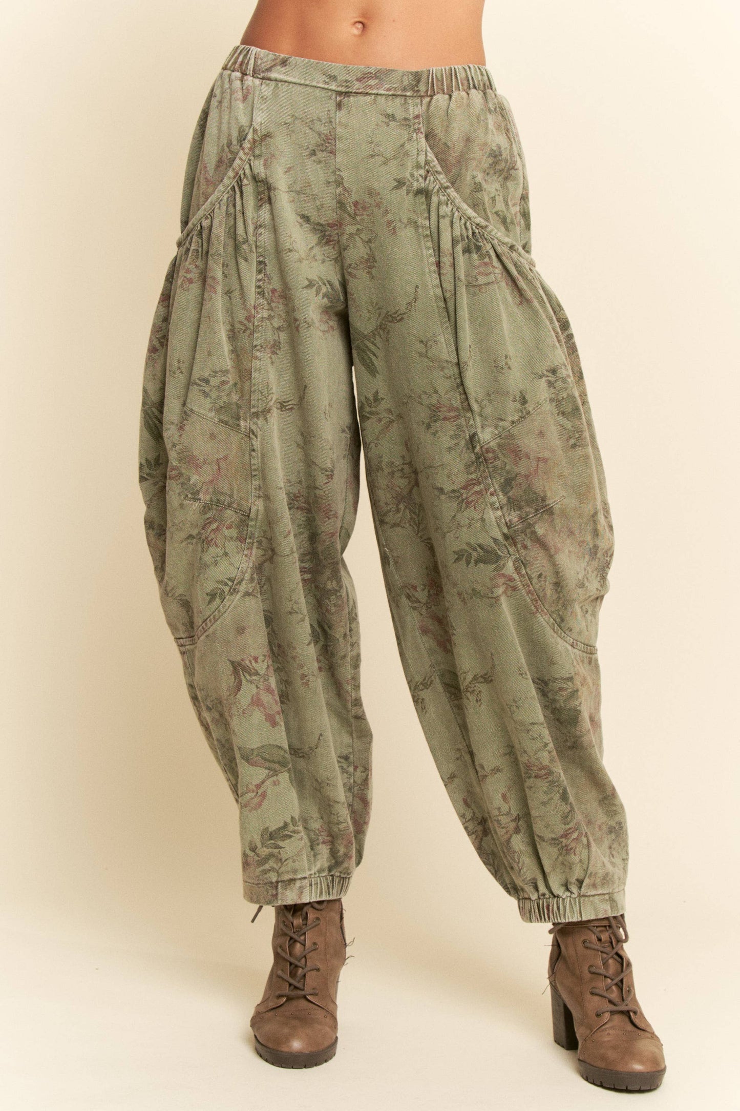 Dream of Jeannie Pants | Olive