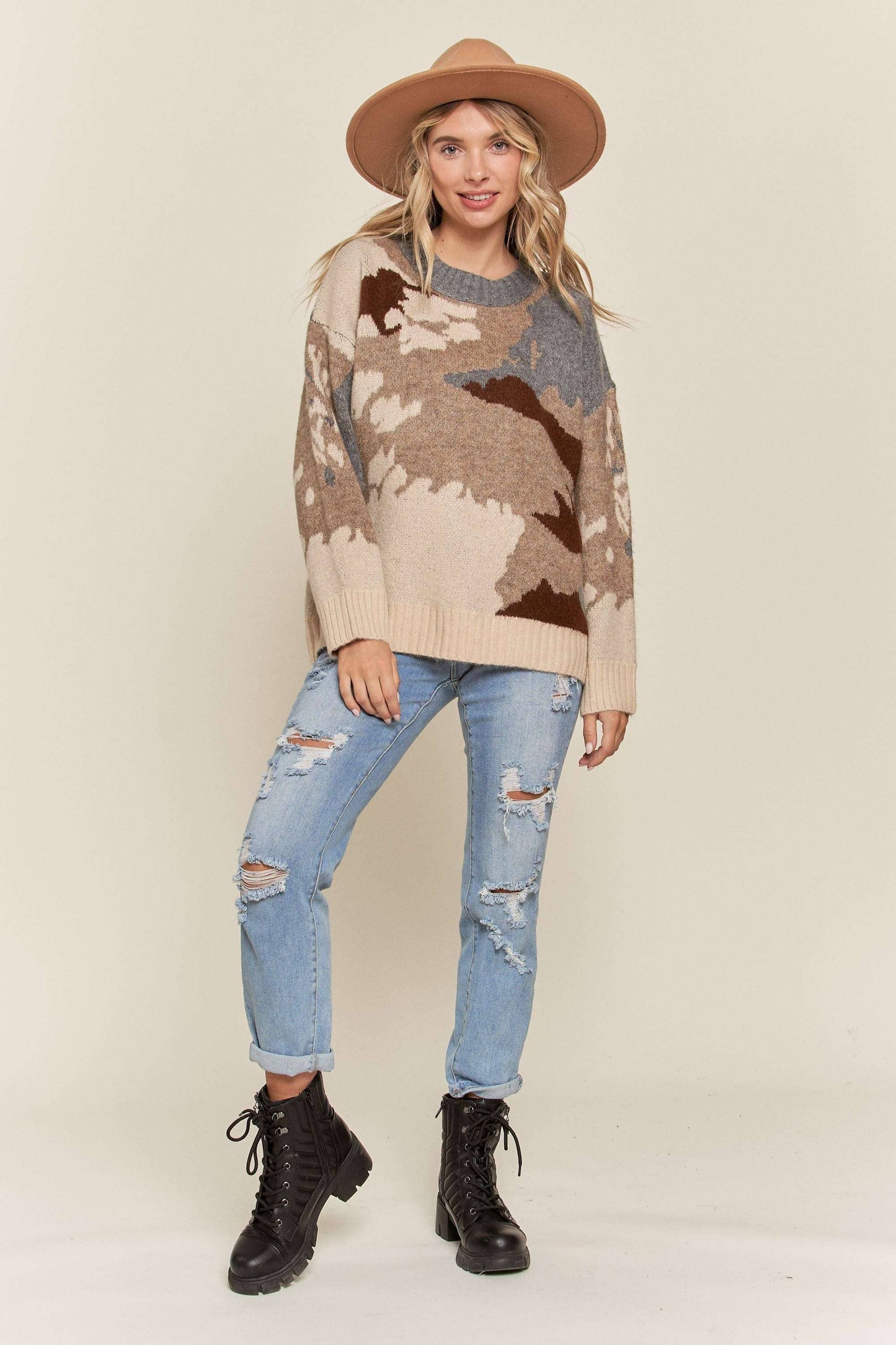 Urban Camo Sweater