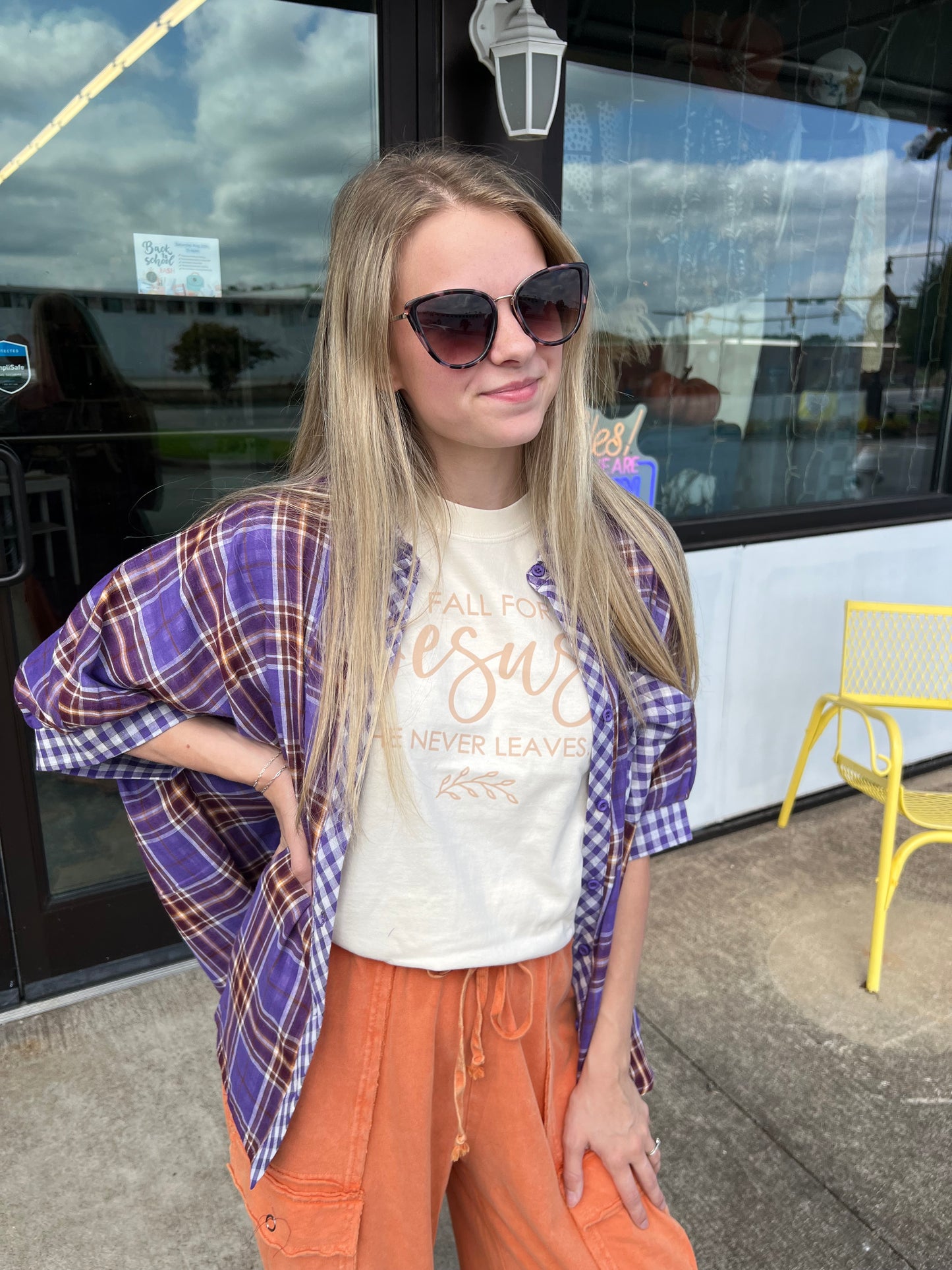 Juliet Plaid/Gingham Top