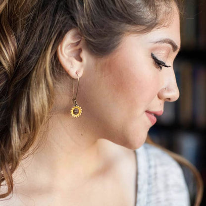 Sunflower Earrings