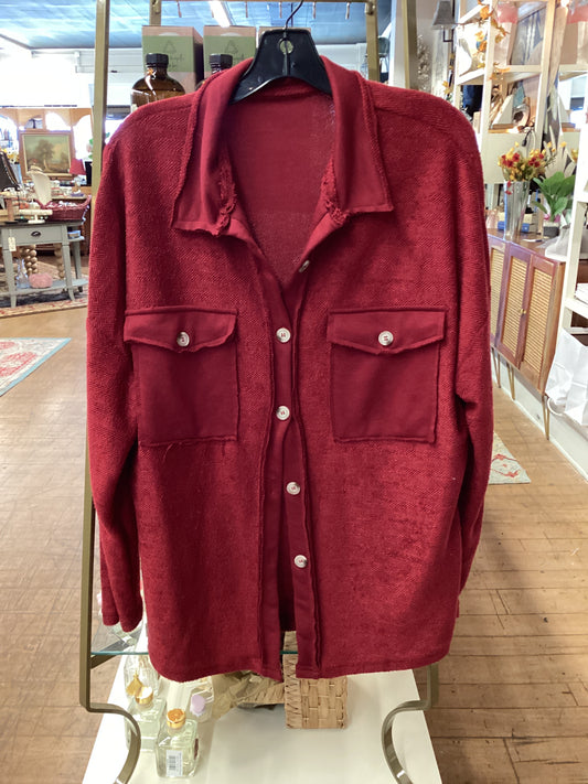 WP |Red Shacket | Large