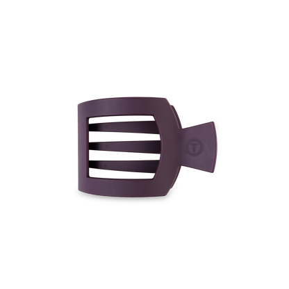 Burgundy Bliss Small Flat Square Hair Clip