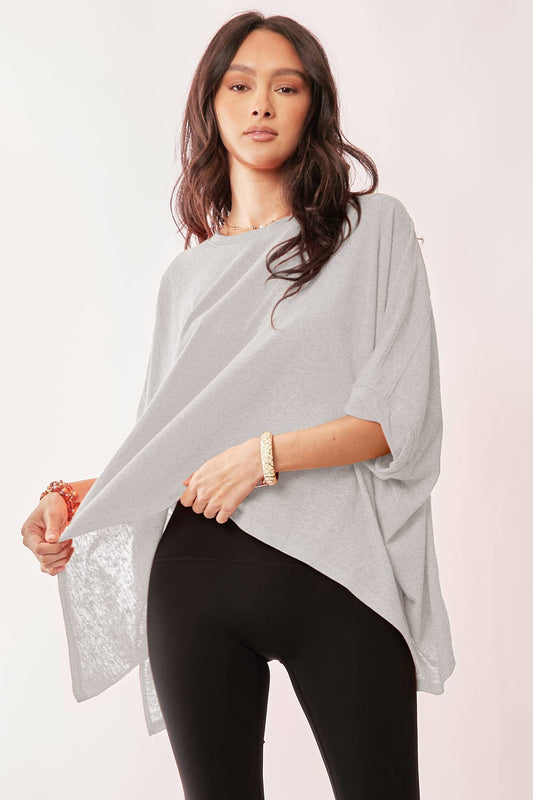Beyond Basic Top | Grey