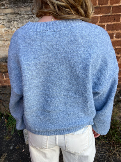 My Teddy Bear Sweater | Blue