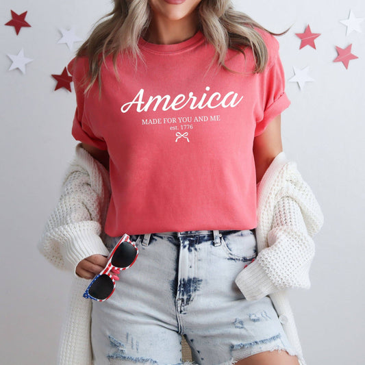 America Made For You and Me Tee