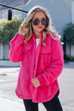 Living On The Pink Side Shacket