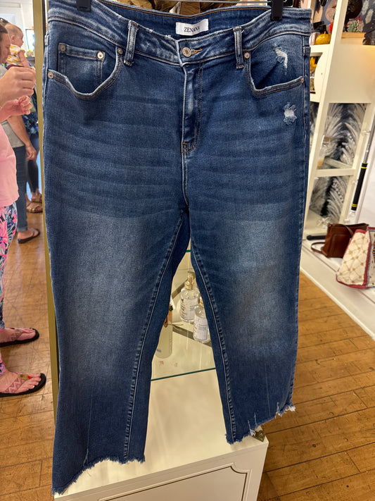 KC -  zenana Cropped jeans| 13/31