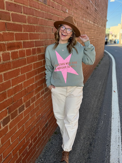 Stars Were Made To Worship Sweatshirt