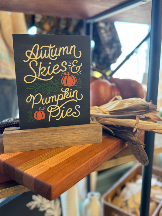 TC - Autumn Skies Shelf Sitter