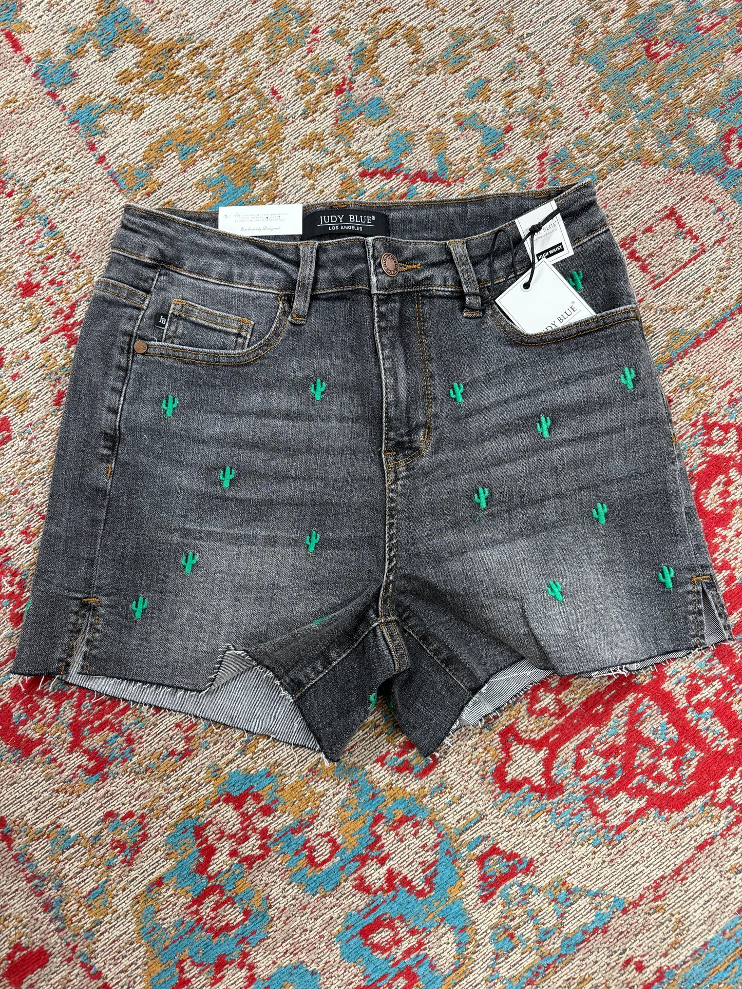 Judy Blue Desert Bloom Shorts