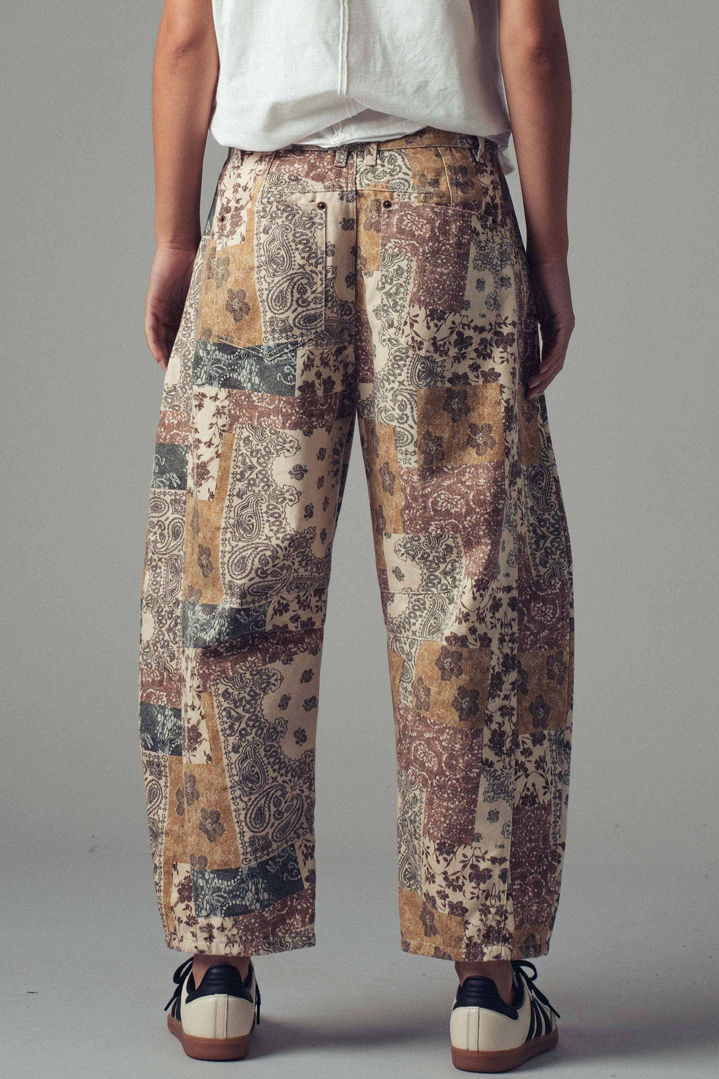 Paisley Wide Leg Jeans
