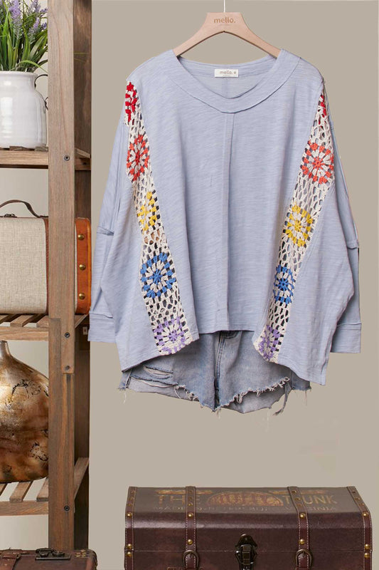 Stitch & Soul Top | light blue
