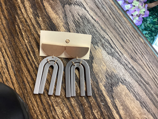 JP remix Mixed metals earrings