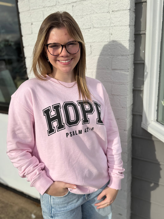 Hope Psalm 42: 5 Sweatshirt