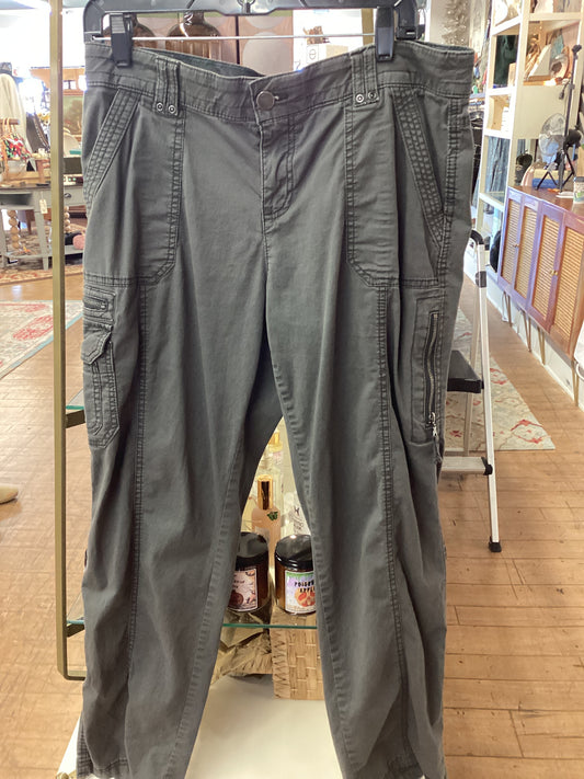TC -| Natural Reflections Grey Cargo Pants  | 10