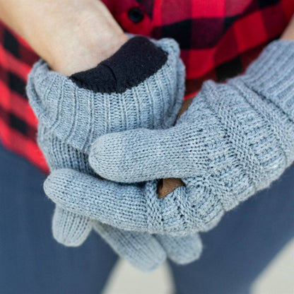 C.C Fleece Lined Touchscreen Gloves