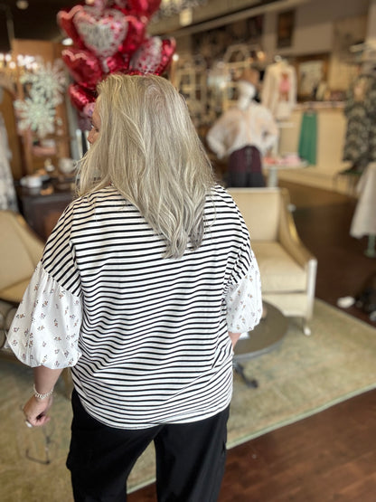 Bloom & Line Puff Sleeve Top