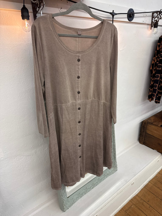 AM - Long Sleeve Linen Dress | XL