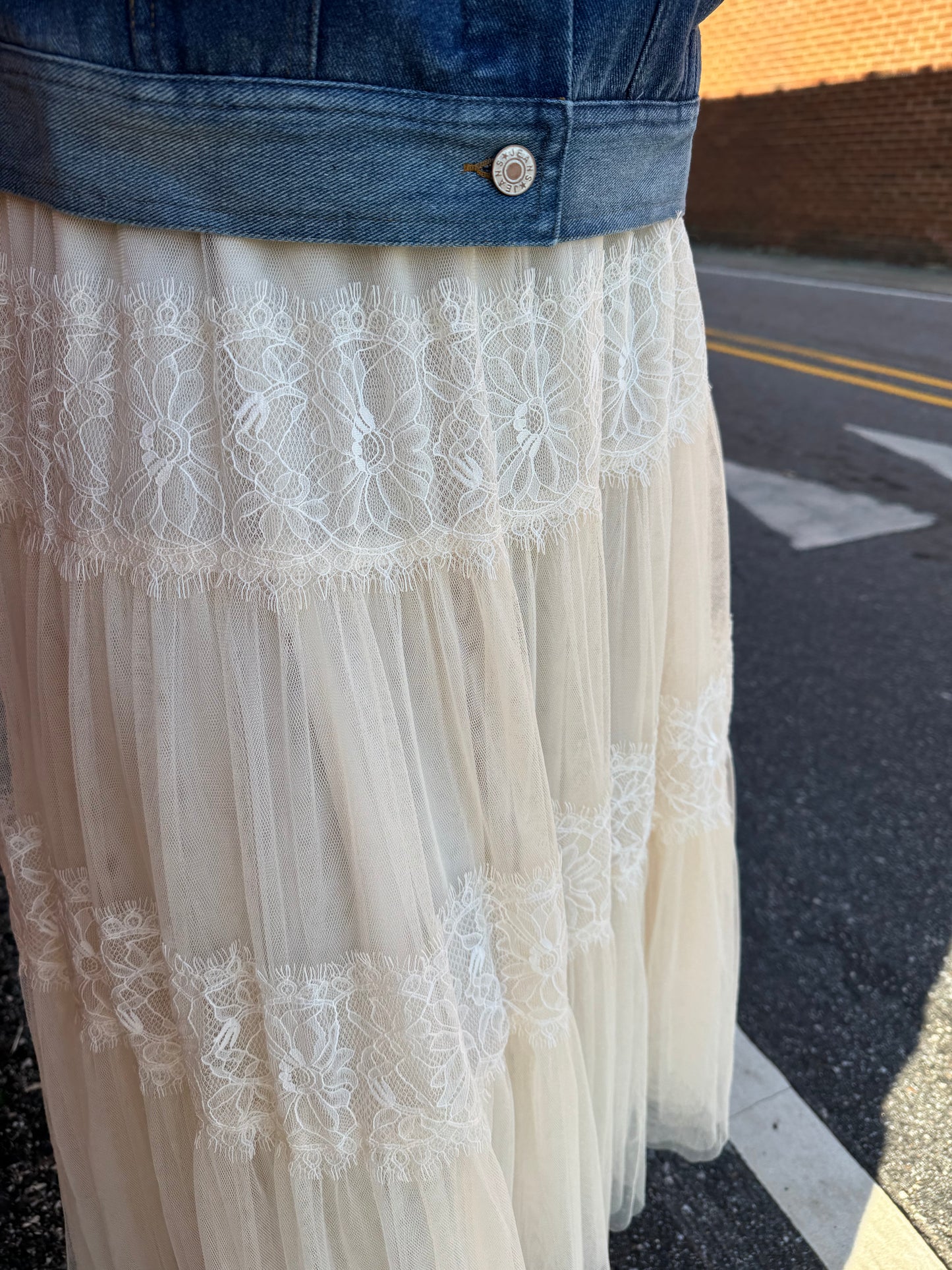 Isabella Lace Midi Skirt