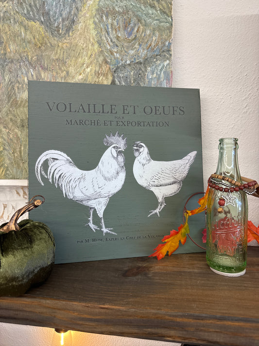 TC - French chicken Art