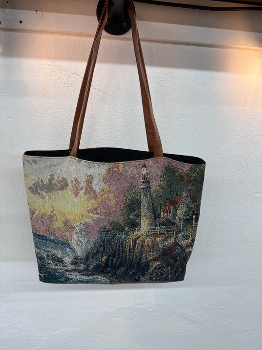 Thomas Kincaid  Tapestry Tote