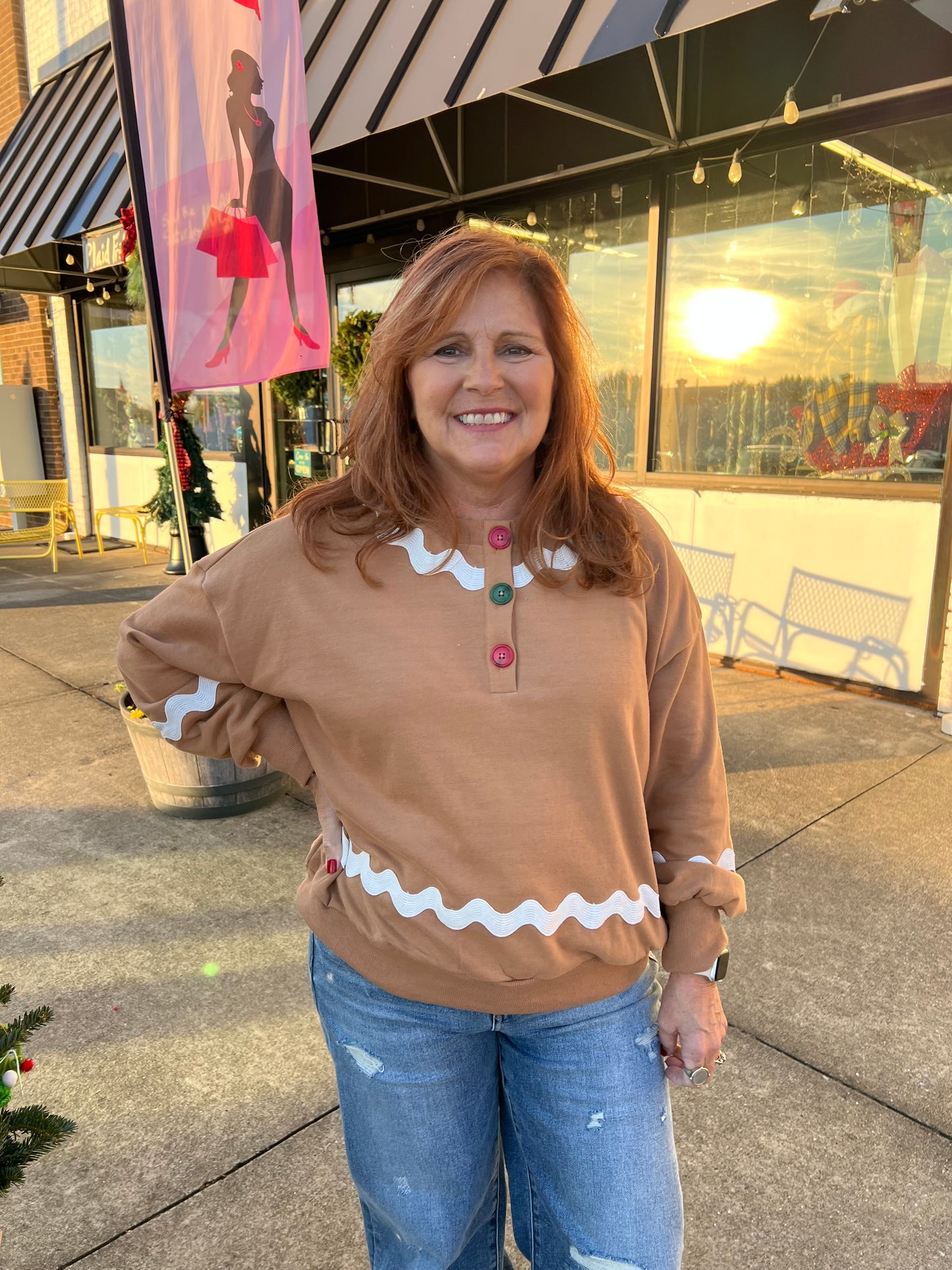 Gingerbread Man Sweatshirt