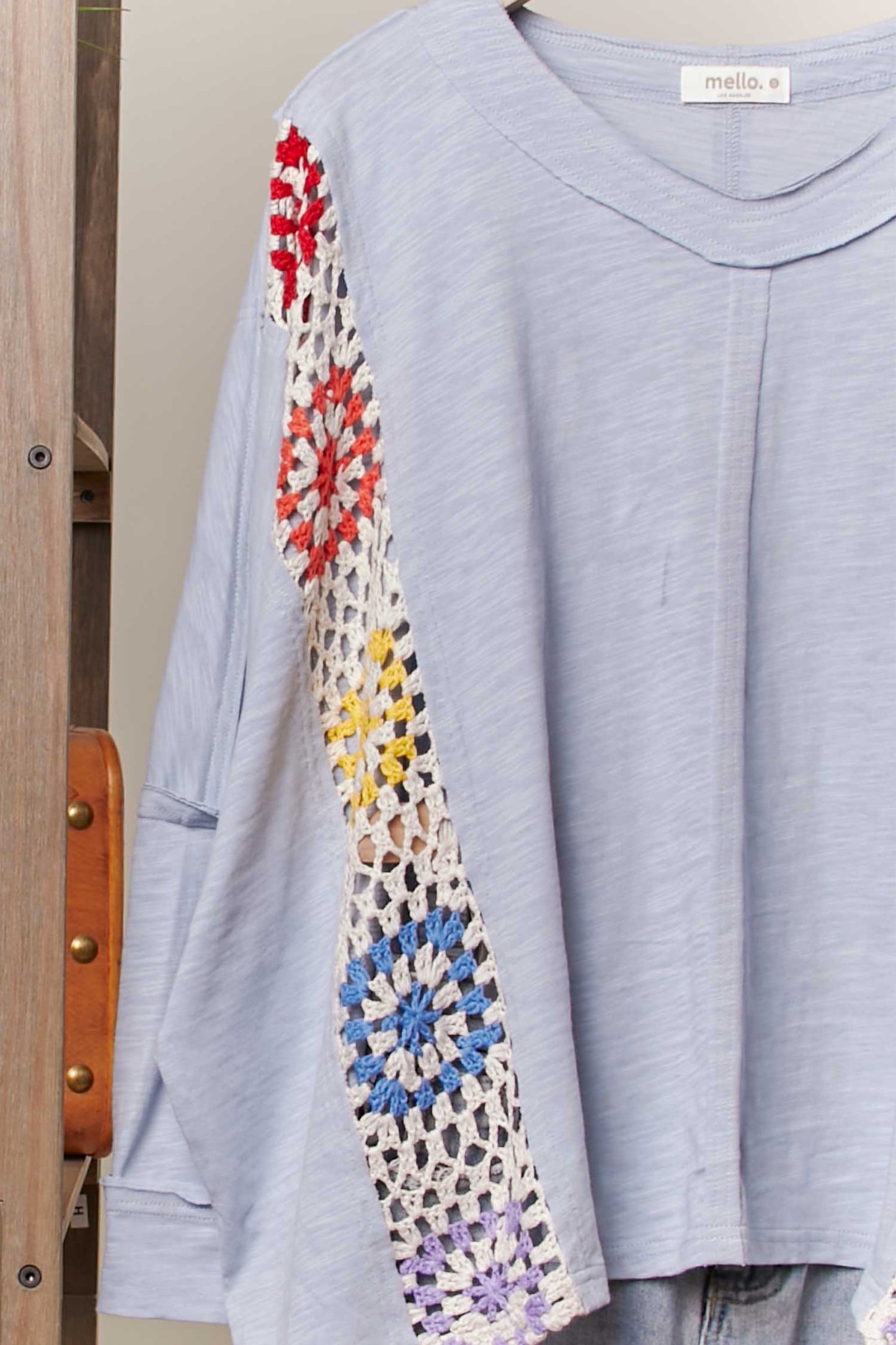 Stitch & Soul Top | light blue