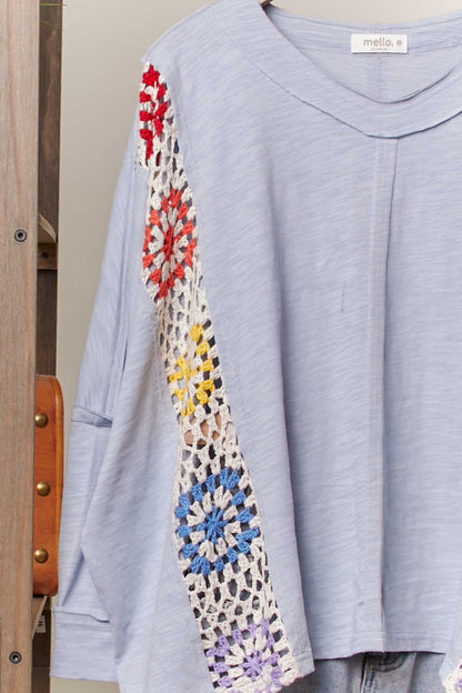 Stitch & Soul Top | light blue