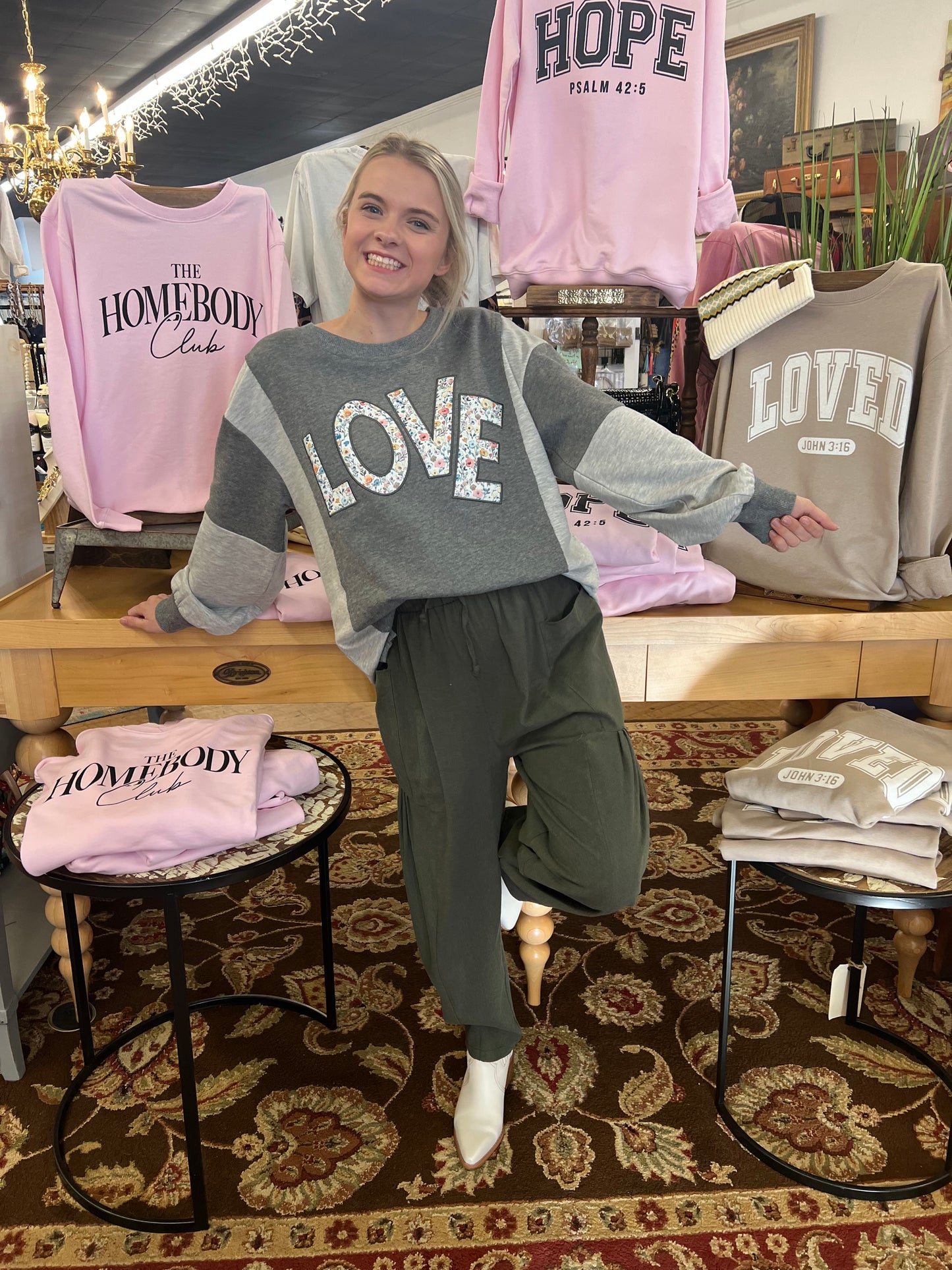 LOVE Deconstructed Sweatshirt