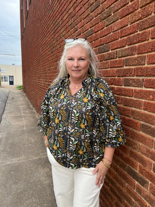 Evening Garden Blouse