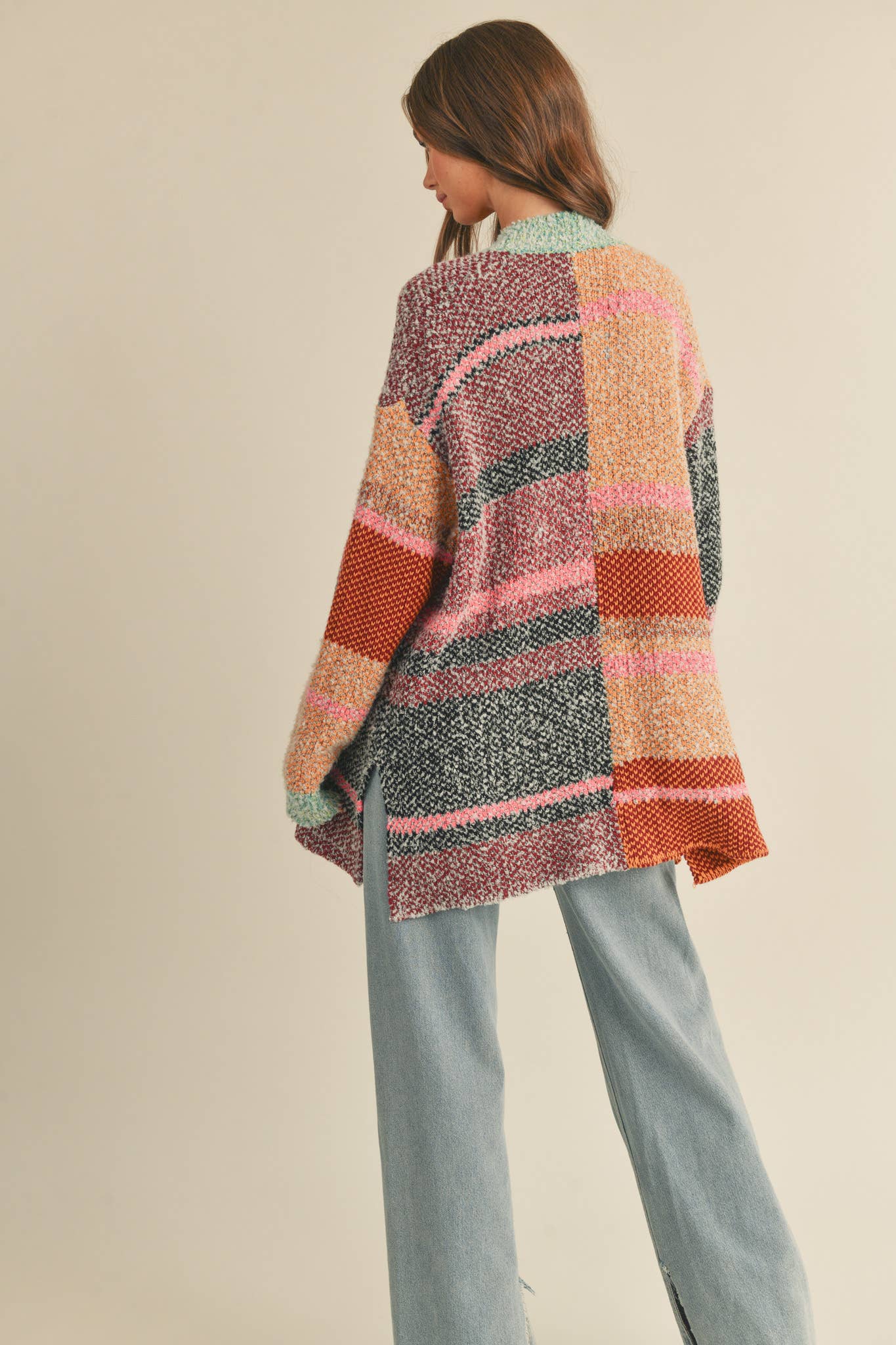 Sunset Ridge Striped Cardigan