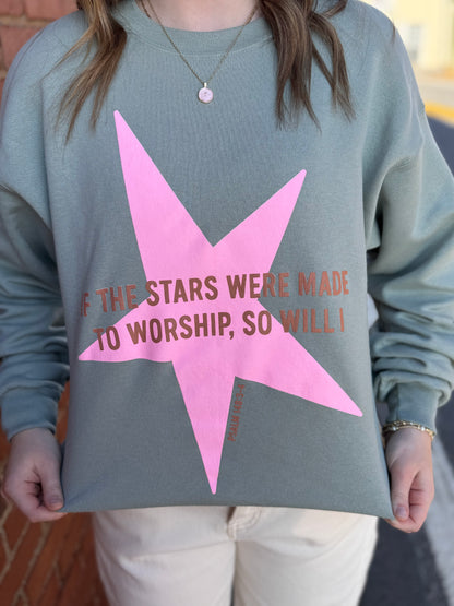 Stars Were Made To Worship Sweatshirt